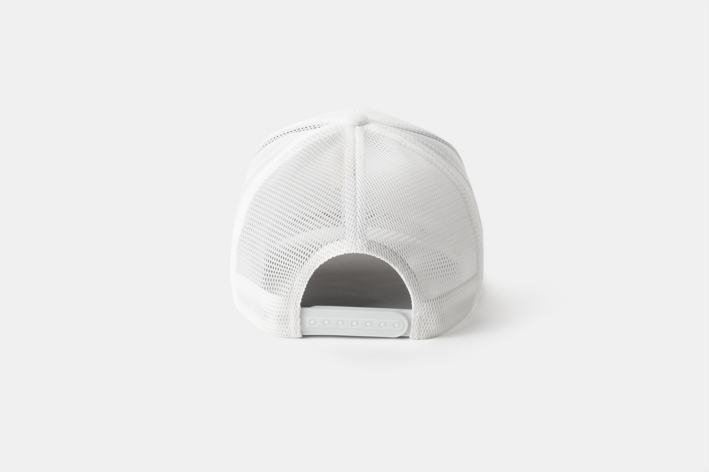 White Pinseeker Flexfit Trucker