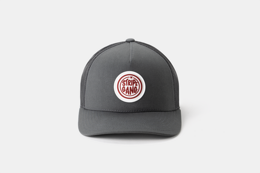 Stripe Gang Trucker - Charcoal