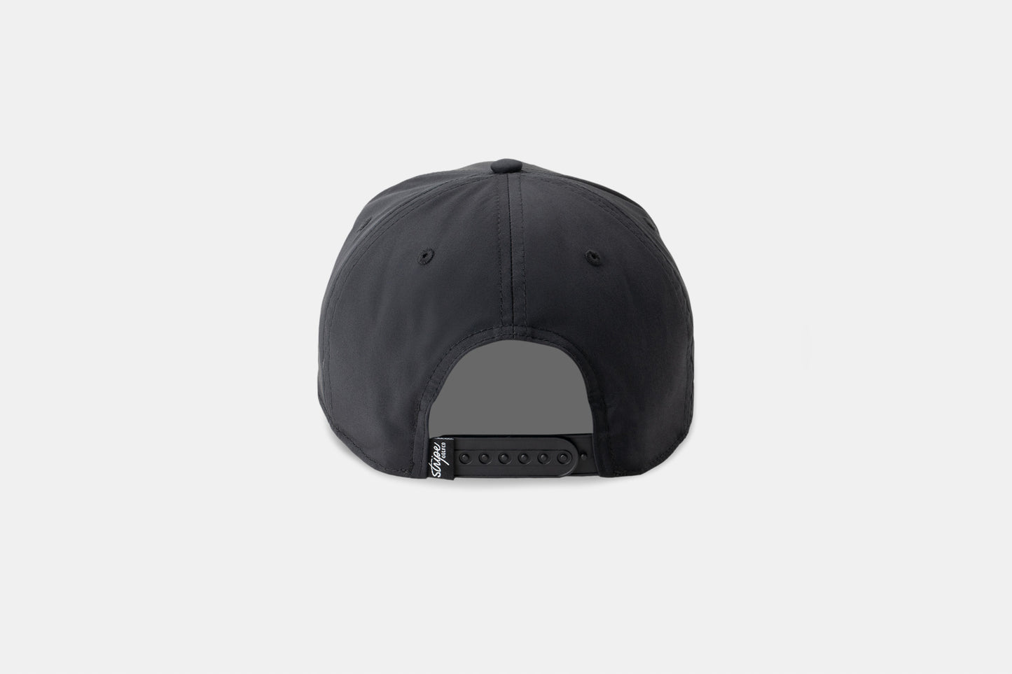 Chenille Black Performance Snapback