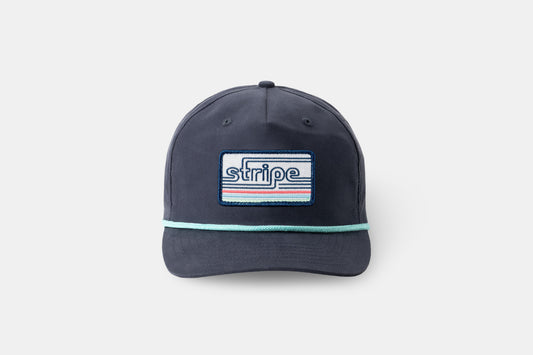 Stripe Rope - Navy & Teal