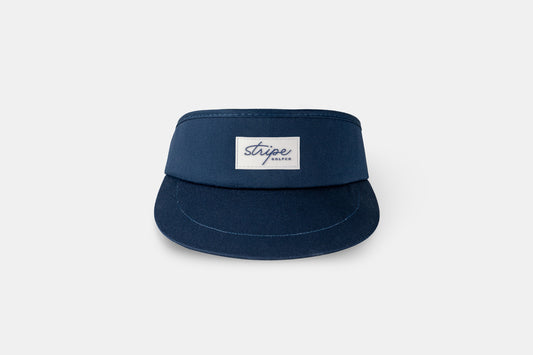 Navy PVC Tour Visor